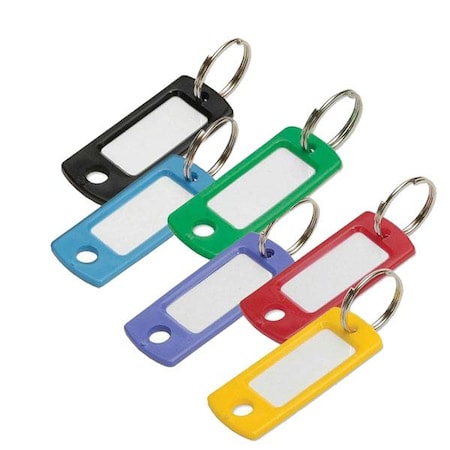Lucky Line LuckyLine: ID TAG W/RING DARK PURPLE LKL-16965